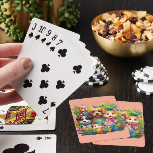 Alle Kreaturen Groß und Klein - Whimsisches Wildle Spielkarten