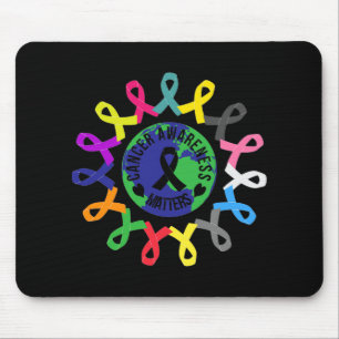 Alle Krebsarten - Sensibilisierungsmaßnahmen für K Mousepad