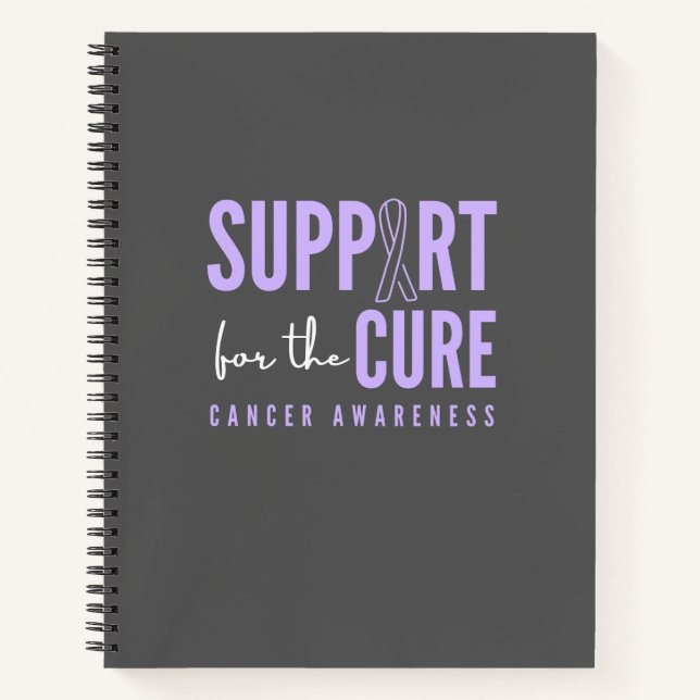 Alle Krebsbewusstsein.support.cure. Notizbücher (Vorderseite)