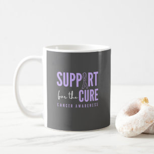 Alle Krebsbewusstsein.Unterstützung für die Heilun Kaffeetasse