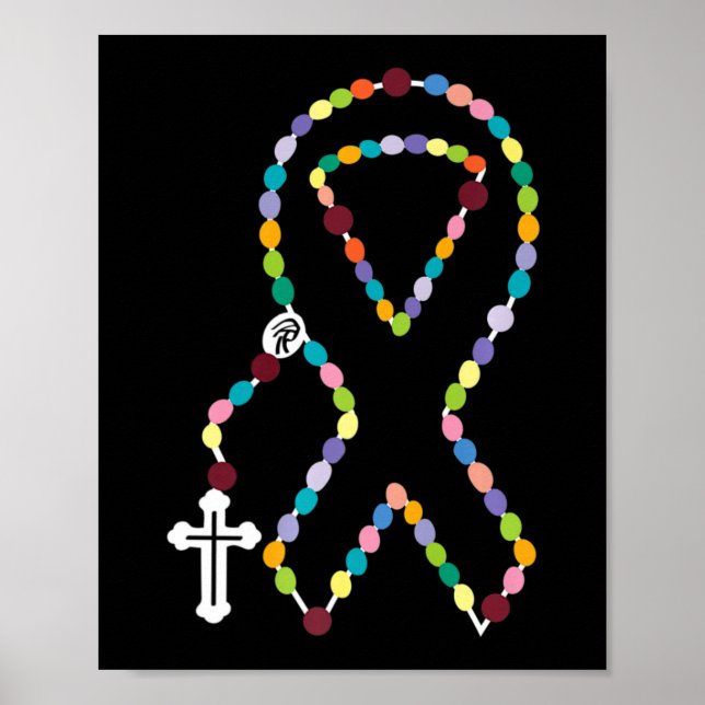 Alle Krebsfragen über alle Ribbons hinweg Poster (Vorne)