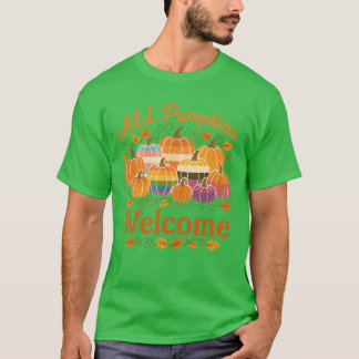 Alle Kürbisse willkommen - Feministische Geschenkf T-Shirt