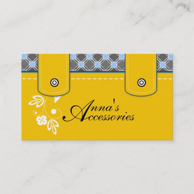 Alle Leather Business Cards Visitenkarte (Vorderseite)