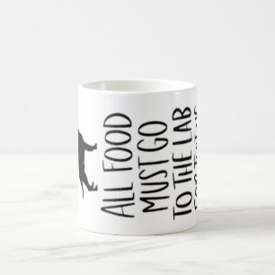 ALLE LEBENSMITTEL MÜSSEN ZUM TESTEN DER Kaffee-Tas Kaffeetasse