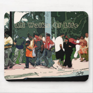 Alle Lebenswege Mousepad