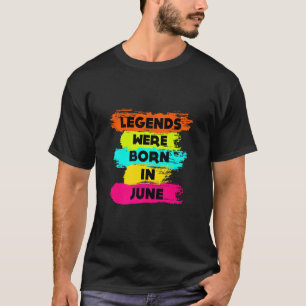 Alle Legenden waren im Juni in grafischer Cooler G T-Shirt