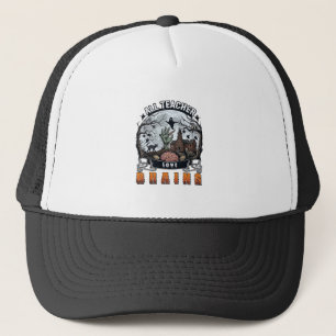 Alle Lehrer lieben Gehirne Halloween Zombie Hand H Truckerkappe