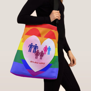 Alle Liebe Prix Heart Paare Tragetaschen Mit Langen Trägern