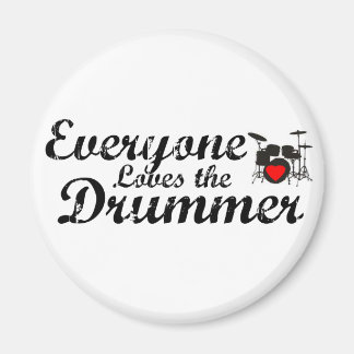 Alle Lieben den Drummer Magnet
