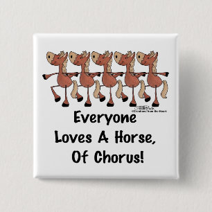 Alle Lieben ein Chorpferd Button