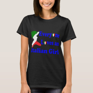 Alle Lieben ein italienisches Mädchen T-Shirt