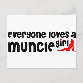 Alle Lieben ein Muncie-Mädchen Postkarte