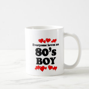Alle Lieben einen 80er Jungen Kaffeetasse
