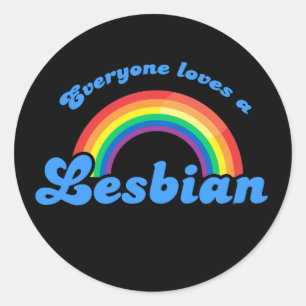 Alle Lieben einen lesbischen Sticker
