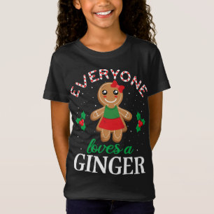 Alle Lieben Ginger Cookie Apparel, Christmas Gi T-Shirt