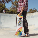 Alle Lieben sind gleichberechtigte LGBT-Rechte-Rai Skateboard<br><div class="desc">"All Liebe Is Equal" ist ein Retro- und Aquarelldesign, das sich durch den Regenbogen auszeichnet, der sich durch Stolz und die Unterstützung von Liebe, Gleichheit und Sensibilisierung auszeichnet. Das ist eine tolle Geschenkidee für Rainbow LGBTQ Lesbian Pan Trans Quees Cis Equipment, perfekt für den Pride Month, Pride Week mit Regenbogenflagge....</div>