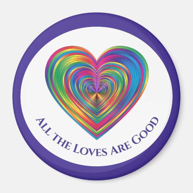 Alle Lieben sind gut Magnet (Vorne)