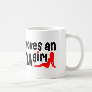 Alle Lieben und Alabama-Mädchen Kaffeetasse