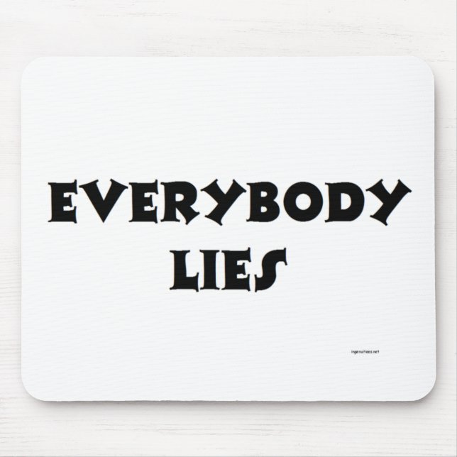 ALLE LIES MOUSEPAD (Vorne)