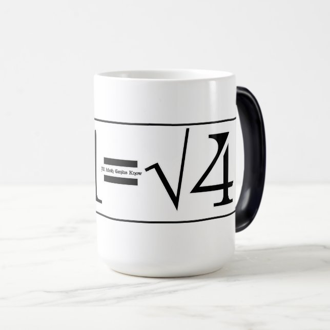 Alle Math Genius Know Verwandlungstasse (VorderseiteRechts)