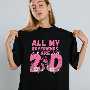 Alle meine Freunde sind 2d T-Shirt
