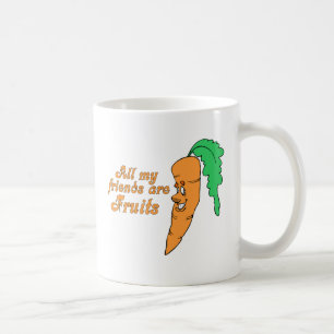 Alle meine Freunde sind Früchte 2 Kaffeetasse