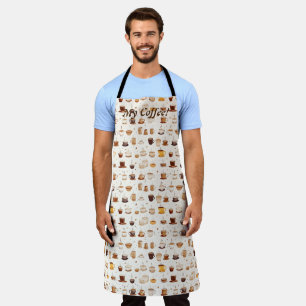 Alle meine Kaffeemaschine Quiltmuster Nr. 7 Schürze