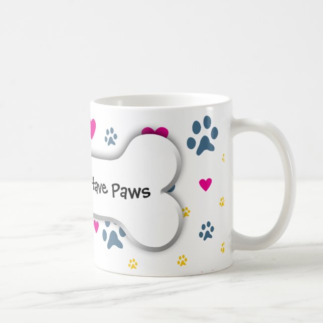 Alle meine Kind-Kinder haben Tatzen Tasse (Rechts)