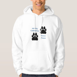 Alle meine Kinder haben Tatzen-mit Kapuze Hoodie