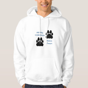 Alle meine Kinder haben Tatzen-mit Kapuze Hoodie