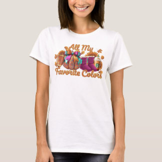 Alle meine Lieblingsfarben T-Shirt