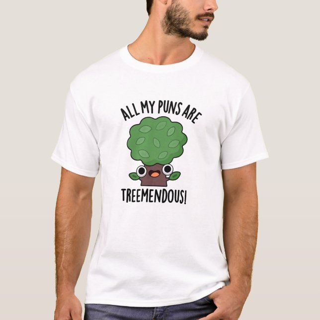 Alle meine Ponnen sind baummenhafte, sonnige Baump T-Shirt (Vorderseite)