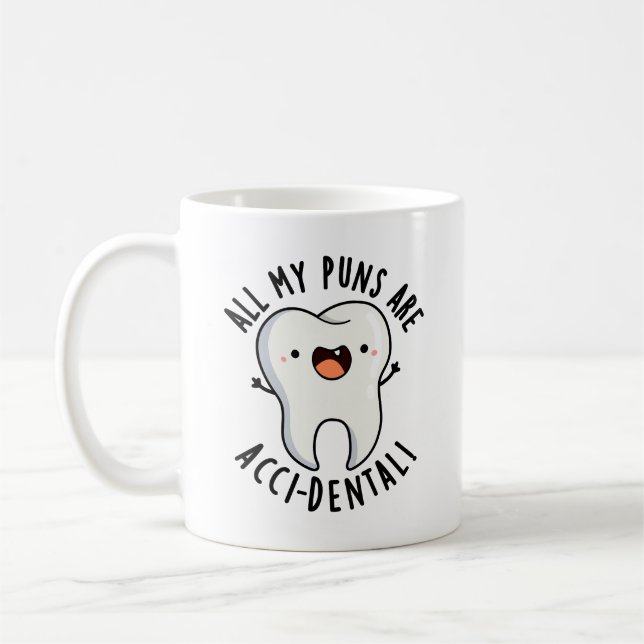 Alle meine Sonnen sind Zahnarztkleidung Kaffeetasse (Links)