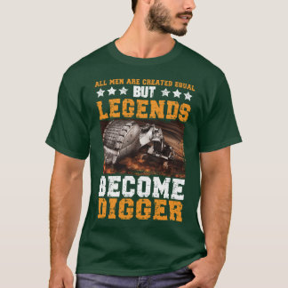 Alle Menschen gleich geschaffen, aber Legenden wer T-Shirt