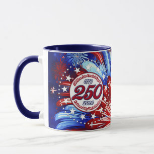 Alle Menschen sind grafische Feuerwerkskörper Rot  Tasse