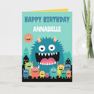 Alle Monster personalisieren Karte