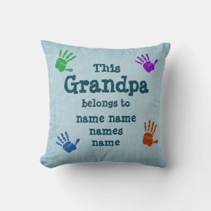 ALLE Namen ändern - Dieser Opa gehört Kissen