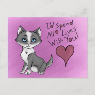 Alle neun Leben Postkarte