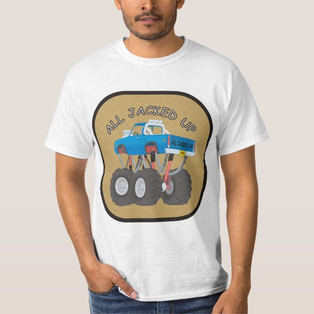 ALLE OBEN GEHOBEN T-Shirt (Vorderseite)