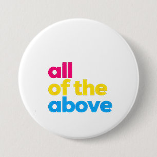 Alle oben genannten LGBT-Pride Monate Button