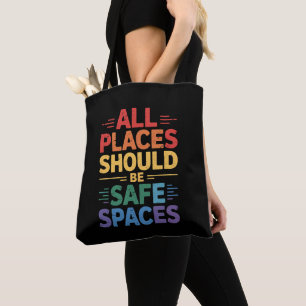 Alle Orte sollten abgesicherter LGBTQ-Gay Pride se Tasche