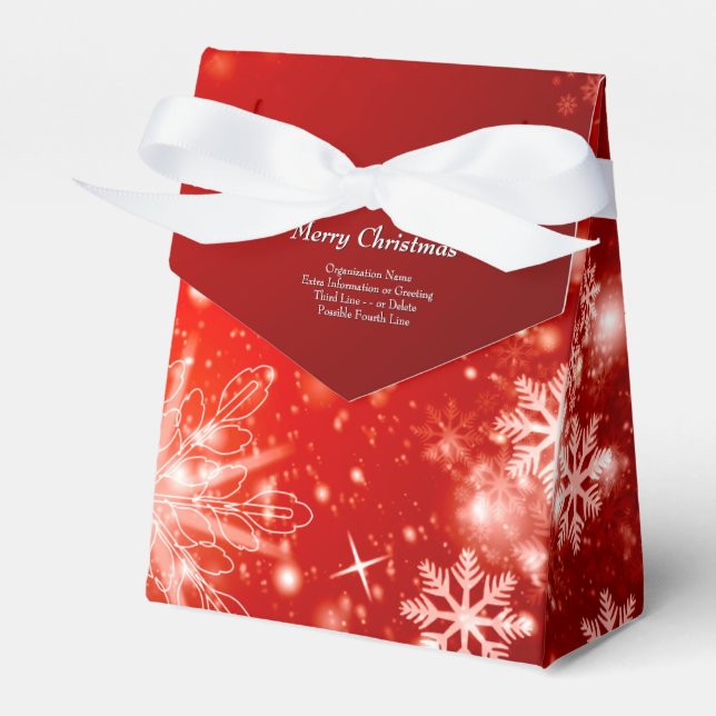 ALLE Party der Textorganisation ändern Geschenkschachtel (Vorderseite)