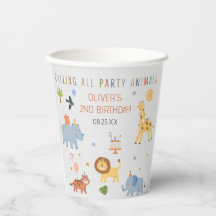 Alle Party-Tiere kommen Safari-Zoo-Geburtstag