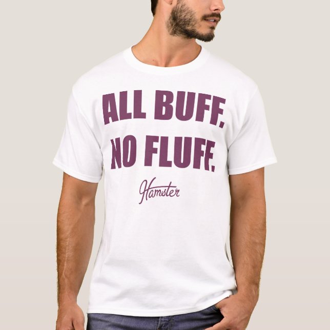Alle polieren keinen kommerziellen Flaum-fetten T-Shirt (Vorderseite)
