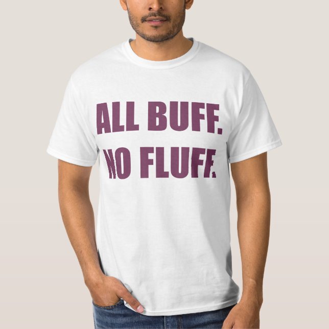 Alle polieren keinen kommerziellen Flaum-fetten T-Shirt (Vorderseite)