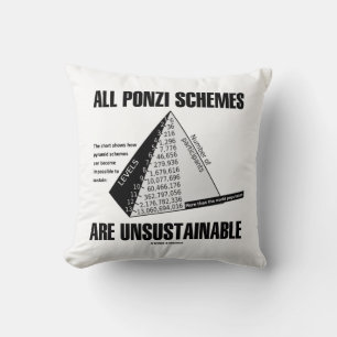 Alle Ponzi-Systeme sind nicht nachhaltig (Wirtscha Kissen