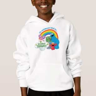 Alle Regenbogen führen zur Sesamstraße Hoodie