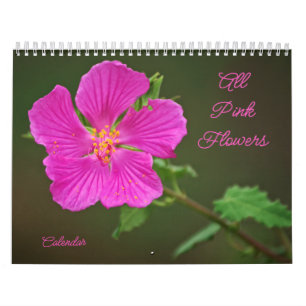 Alle rosa Blume Fotokalender Kalender
