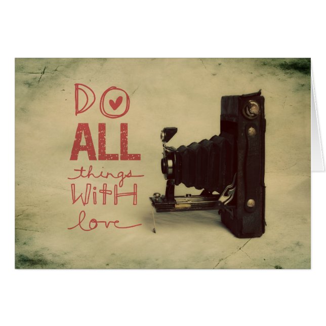 Alle Sachen mit Liebe (Vorderseite (Horizontal))