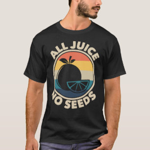 Alle Saft ohne Samen Retro Männer Vasektomie Gesch T-Shirt